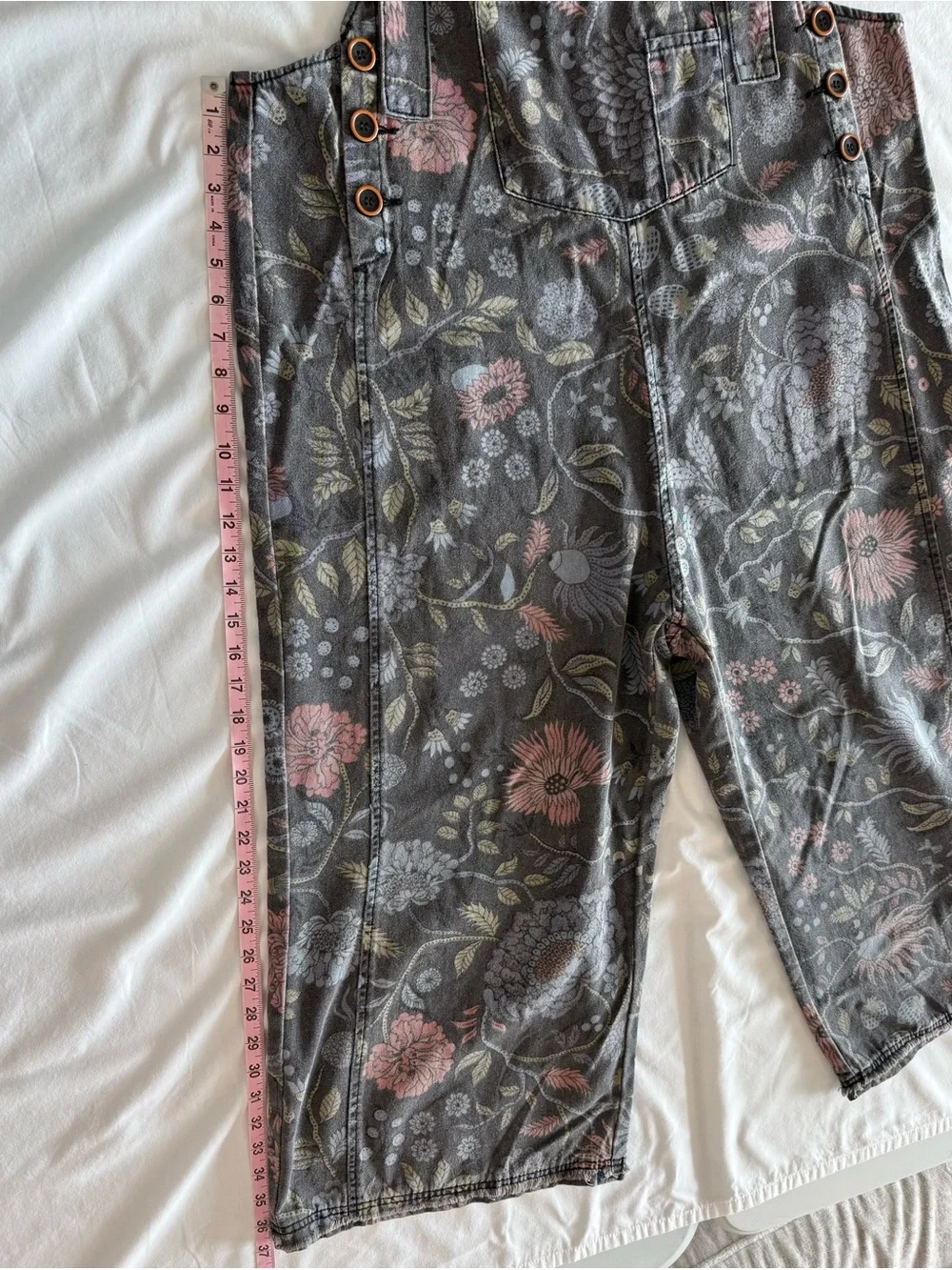 Three Bird Nest High Hopes Slouchy Denim
Overalls Boho Denim Size Large - Picture 7 of 11